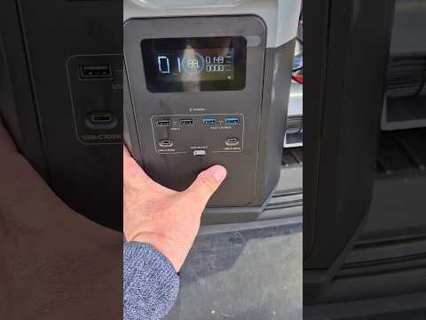 Prueba de ecoflow Delta 2 Max con panel solar 200 watts.