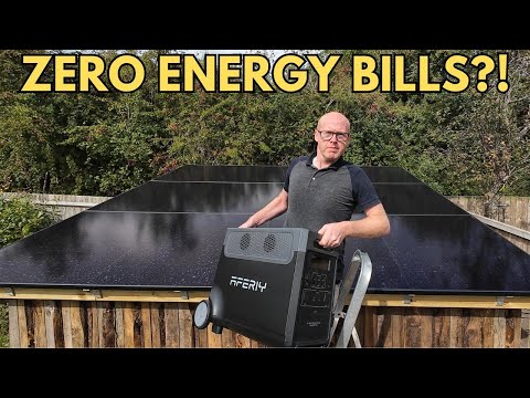 6 Months of Free Power for Everyone! Aferiy P310 & Solar Panels