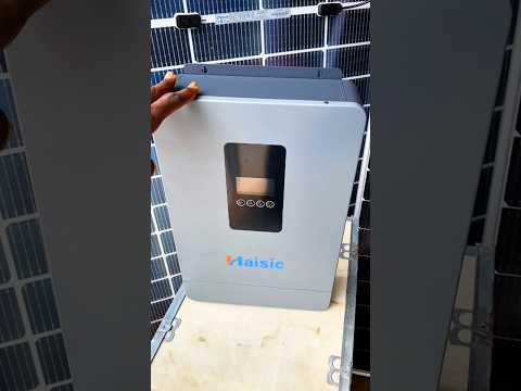 Affordable Solar inverter setups to power your basic home Appliances🤩 #solarinverter #solarpanels