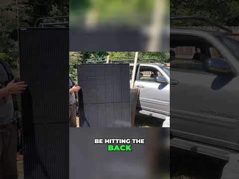 Bifacial Solar Panels: Maximize Energy With These Tips! #shorts