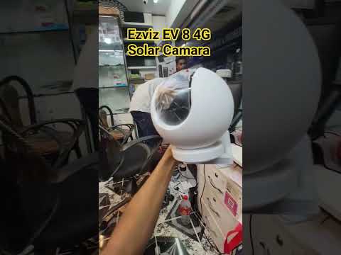 Ezviz EV8 4G with solar Panel system camara #ezviz #exviz camara #solarcamara #4g camara #simsupport