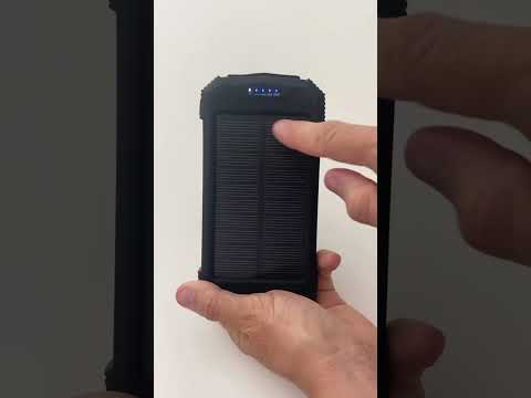 Versatile & Handy Solar Power Bank Charger #ad #gifted #solarpower
