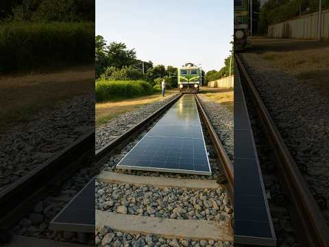 India’s Solar-Powered Railway Revolution: Varanasi’s Innovative Track Panels Unveiled!