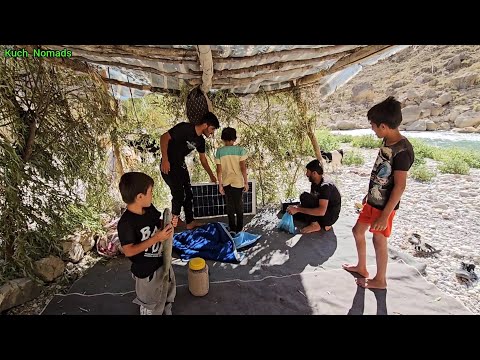Nomadic Life ❤️ | Installing Solar Panels for Lighting ☀️ & Daily Tasks 🏕️ | Family Vlog