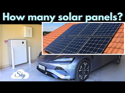 How Many Solar Panels Do You REALLY Need to charge EV?