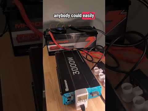 Affordable MHPOWOS battery off grid solar power