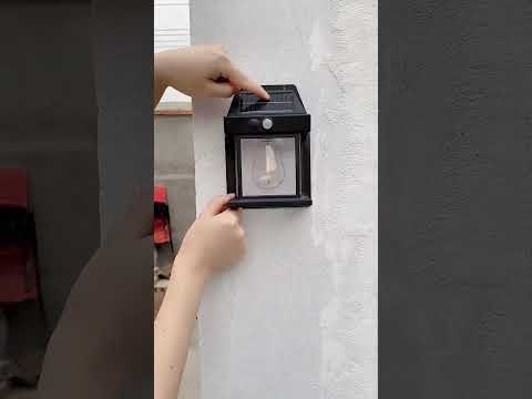 Solar Garden Lights | Super Bright and Waterproof Outdoor Wall Lamps