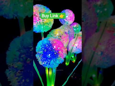 3Lillies Flower Shape Design Solar Light #solarlights #shorts #homedecor