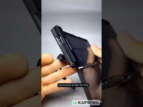 Best Solar Power Bank for Travel & Hiking 🔋☀️