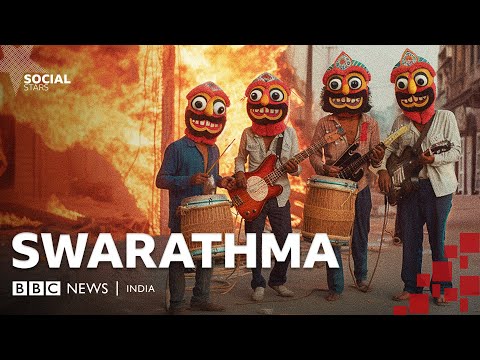 The Indian band mixing folk songs, satire and solar power | Swarathma | BBC News India
