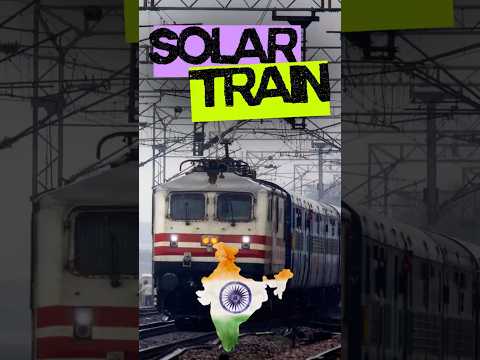 Railway ka Jugaad: Solar Panels on Tracks!⚡#facts #shorts #shortvideo #shortsfeed #explained