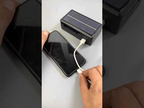 Solar Mobile Charger || #solar #solarsystem #gadgets #shorts
