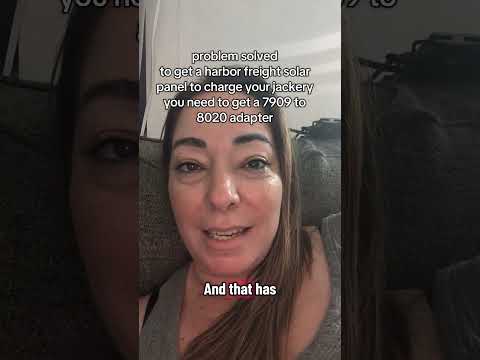 SOLVED: Harbor Freight Solar Panel to Jackery 1000 V2 Adapter needed