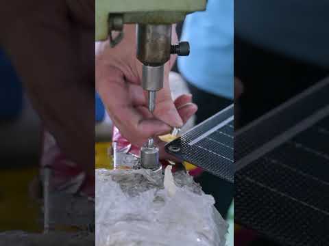 Mini Solar Panel Drill – Easy Holes, Easy Install!