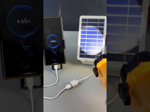 Solar panels for Mobile charging #smartphone #solar #recharge