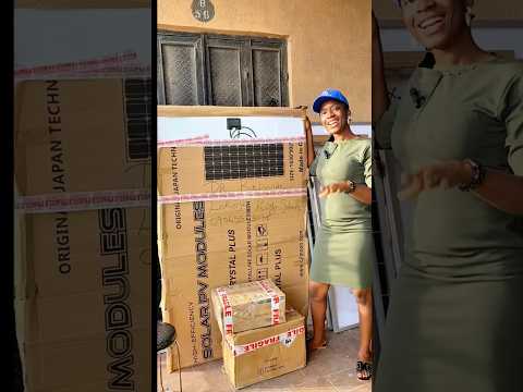 1.5va lithium battery solar inverter setup to power your basic home appliances 🤩😍💃💃🕺 #solarinverter