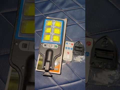 Sensor Street Lamp Solar Powered #shorts