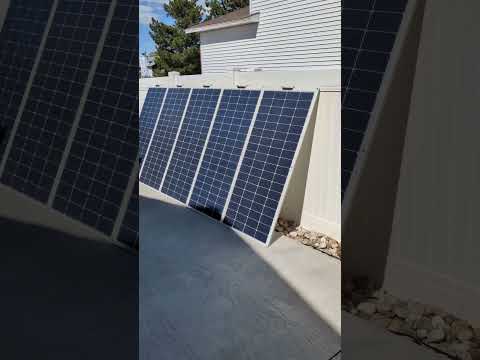 Why I Move My Solar Panels!