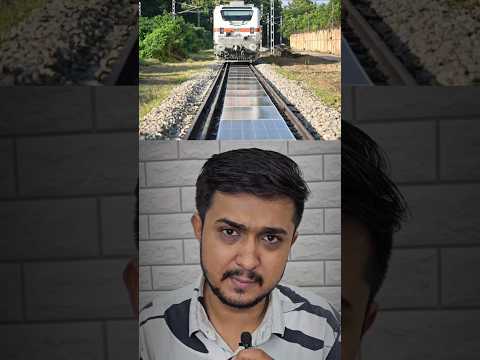 Solar Panels on Railway Tracks India’s Solar-Powered Railway