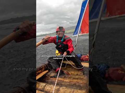 The solar panel I took with me on my source to sea adventure