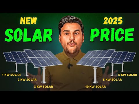Solar Panel Price 2025 | New Solar Panel Cost in India | Solar Panel For Home | Solar Panel Guide