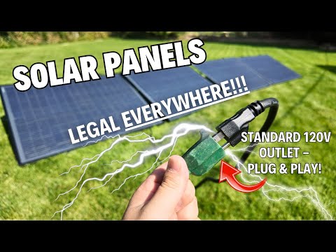 DIY Plug-In Solar Power LEGAL in All 50 States! (First Look at Craftstrom Solar)