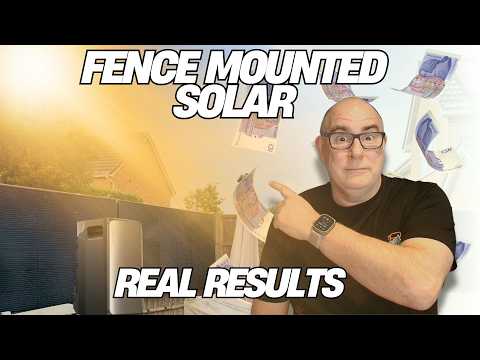 Can Fence Mounted Solar Panels Really Power Your Home?