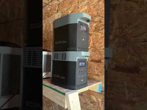 ECOFLOW Delta 2 | Powering My Lumber Kiln with Solar