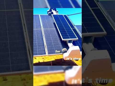 How China keeps millions of desert solar panels spotless