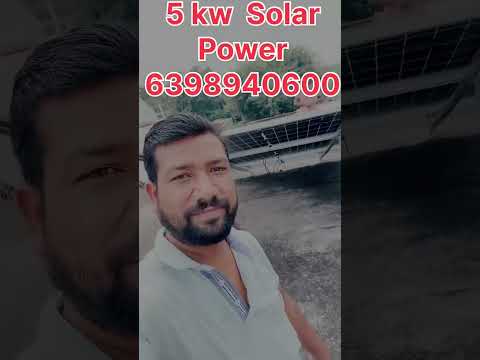 5 KW watt solar panels