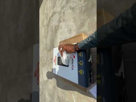 Crown Solar Energy Yorker 3.6 KW solar inverter power supply system #exideinverter #inverter
