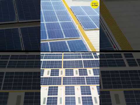 1.25 MW Solar Rooftop Project in Vadodara | Waaree Solar Panels | Sungrow Inverters | Best Practices