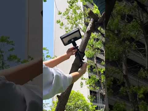 Product Link in Bio ( # 2667 ) ▶️Flexible Tripod Solar Powered Motion Sensor Outdoor Light