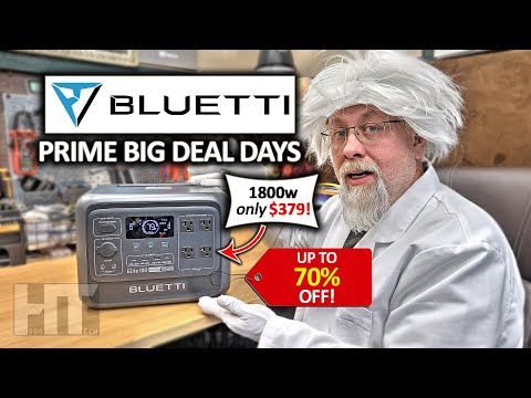 BLUETTI | Amazon PRIME Big Deal Days SALE On Portable Power Solar Generators