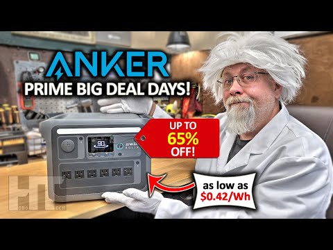 ANKER | Amazon PRIME Big Deal Days Sale On Solar Power Stations