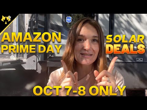 4 of the BEST Prime Day Deals on Solar Panels!
