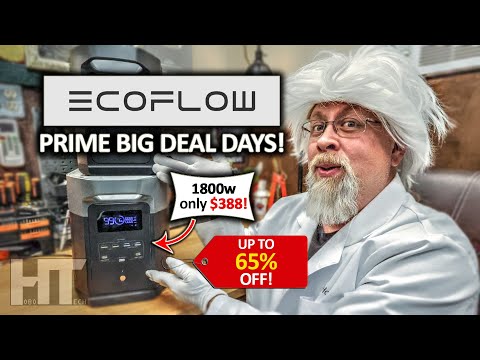 ECOFLOW | Amazon PRIME BIG DEAL DAYS Sale On Solar Power Stations