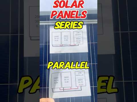 Series and Parallel Solar Panels Explained So Easily!