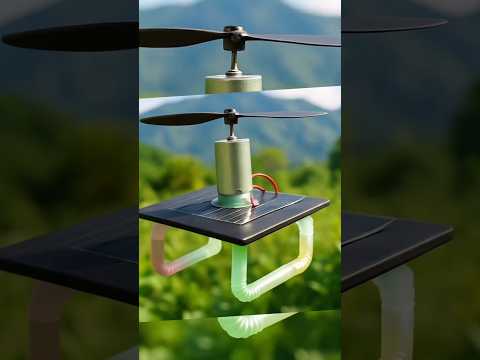 How to make a solar panels helicopter making at home #shorts #viral
