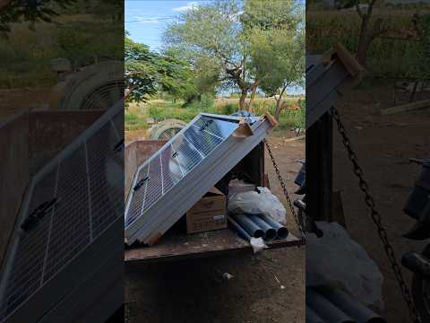 Shakti 3 HP solar pump material ⚡🙌 #shorts