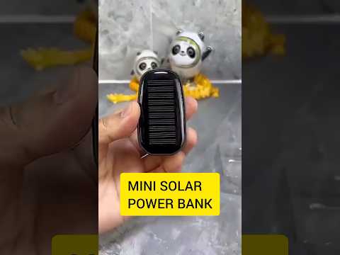 ‎🔥Mini Solar Power Bank Keychain #shorts​ #ytshorts​ #shortsfeed​ #shortvideo​ #powerbank#viral