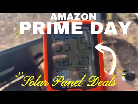 AMAZON – BIG PRIME DAY Solar Panel Deals | Oct. 2025