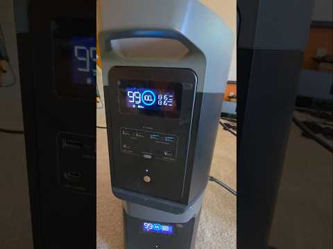 Ecoflow Delta 2 Max versus Oukitel 5000W #shorts #solarpower #free energy #ev #tesla