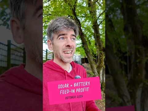 Solar panels are a nice little earner! Here’s how much we’ve been paid this summer. ☀️