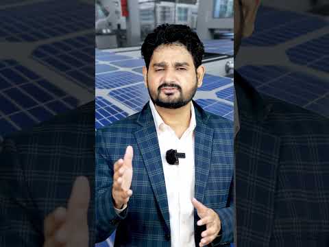 “Sunlight se DC power tak — solar panels ka science! ☀️| Solar Panel AC to DC Convert”#SolarPower