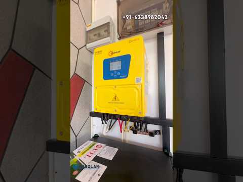 5 KW SOLAR HYBRID SYSTEM#jksolar #6238982042 #shorts