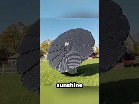 Nature Inspired Tech – The Smartflower Solar Panel #shorts #facts #funfacts