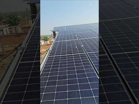 LOOM SOLAR TOPCON 16 Solar Panel Powered 24 Inch Flour Mill with 7.5HP Motor #GALAXYSOLARSYSTEMS