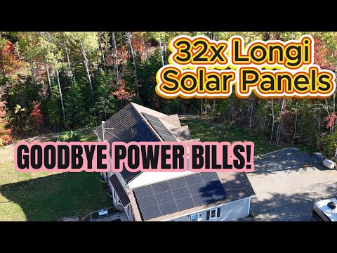 💡 We Installed 32 Solar Panels in New Brunswick | NB Power Net Metering Briefly Explained!