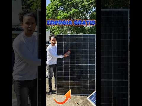 Prueba Panel Solar 450 bifacial #energiafotovoltaica
